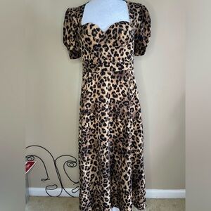 Leopard Print Women's Dress